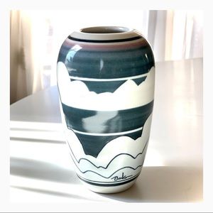 Signed Bing Gleitsman pottery. 1970s